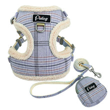 Load image into Gallery viewer, Soft Dog Adjustable Harness and Leash set