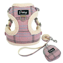 Load image into Gallery viewer, Soft Dog Adjustable Harness and Leash set