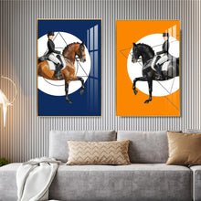 Load image into Gallery viewer, Modern Dressage Wall Art
