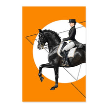 Load image into Gallery viewer, Modern Dressage Wall Art