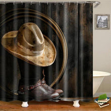 Load image into Gallery viewer, Cowboy Shower Curtain