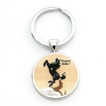 Load image into Gallery viewer, I Love Dressage Riding Keychain