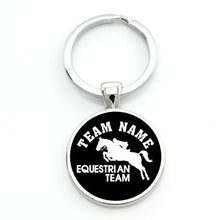 Load image into Gallery viewer, I Love Dressage Riding Keychain