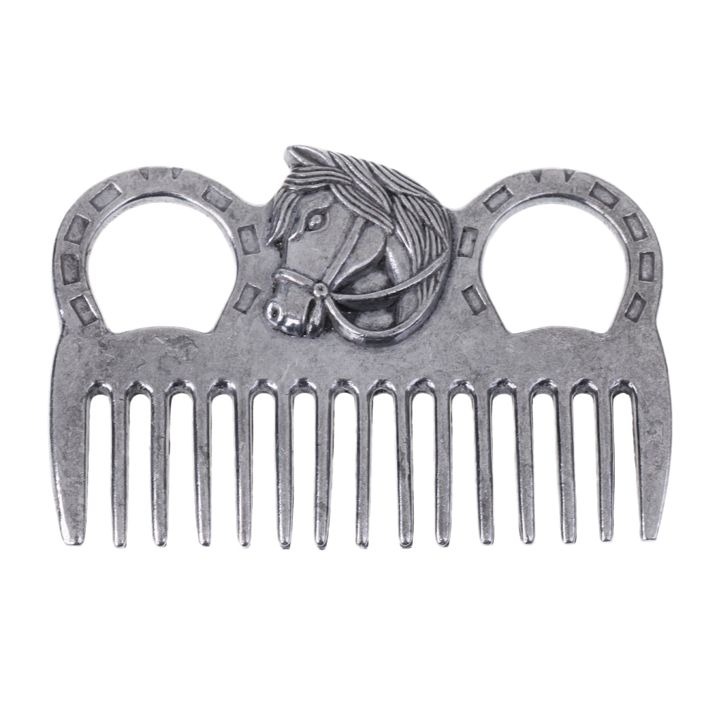 Premium Stainless Steel Horse Grooming Comb