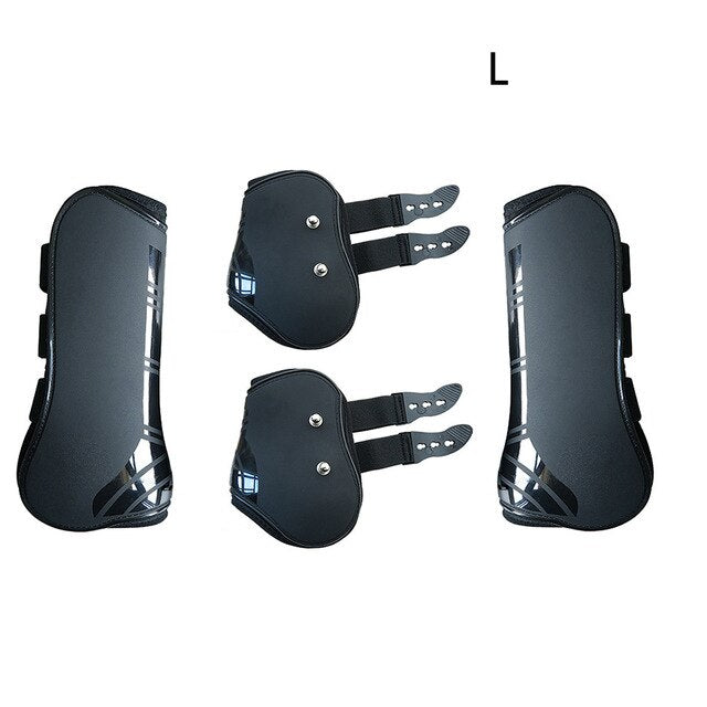 Neoprene Adjustable Horse Boots - Front and Rear
