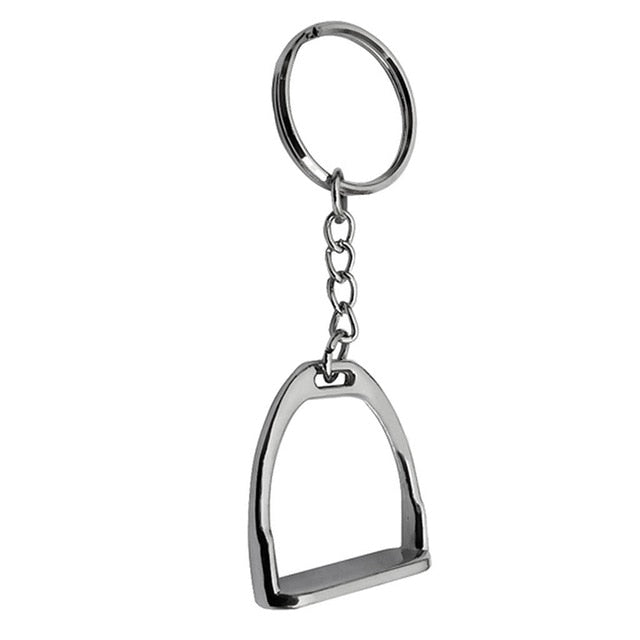 English Stirrup Keychain
