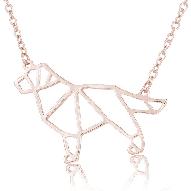 Fashion Stainless Steel Dog Necklaces