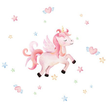 Load image into Gallery viewer, Unicorn Moon Wall Stickers
