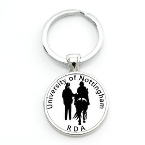 I Love Dressage Riding Keychain