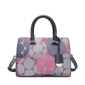 Flowered Messenger Bag